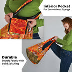 Perth Scorchers Grocery Bag Graffiti Urban Aboriginal Dot Abstract Design