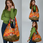 Perth Scorchers Grocery Bag Graffiti Urban Aboriginal Dot Abstract Design