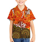 Perth Scorchers Hawaiian Shirt Graffiti Urban Aboriginal Dot Abstract Design