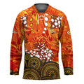 Perth Scorchers Hockey Jersey Graffiti Urban Aboriginal Dot Abstract Design