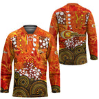 Perth Scorchers Hockey Jersey Graffiti Urban Aboriginal Dot Abstract Design