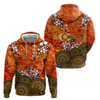 Perth Scorchers Hoodie Graffiti Urban Aboriginal Dot Abstract Design