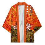 Perth Scorchers Kimono Graffiti Urban Aboriginal Dot Abstract Design