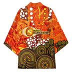 Perth Scorchers Kimono Graffiti Urban Aboriginal Dot Abstract Design