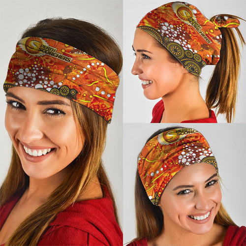 Perth Scorchers Neck Gaiter Graffiti Urban Aboriginal Dot Abstract Design