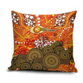 Perth Scorchers Pillow Cover Graffiti Urban Aboriginal Dot Abstract Design