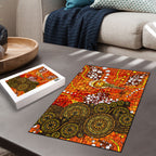 Perth Scorchers Puzzle Graffiti Urban Aboriginal Dot Abstract Design