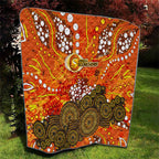 Perth Scorchers Quilt Graffiti Urban Aboriginal Dot Abstract Design