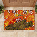 Perth Scorchers Rubber Doormat Graffiti Urban Aboriginal Dot Abstract Design