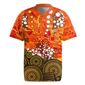 Perth Scorchers Rugby Jersey Graffiti Urban Aboriginal Dot Abstract Design