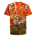 Perth Scorchers Rugby Jersey Graffiti Urban Aboriginal Dot Abstract Design