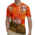 Perth Scorchers Rugby Jersey Graffiti Urban Aboriginal Dot Abstract Design
