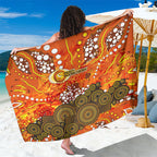 Perth Scorchers Sarong Graffiti Urban Aboriginal Dot Abstract Design