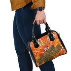 Perth Scorchers Shoulder Handbag Graffiti Urban Aboriginal Dot Abstract Design