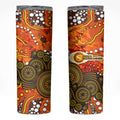 Perth Scorchers Skinny Tumbler Graffiti Urban Aboriginal Dot Abstract Design