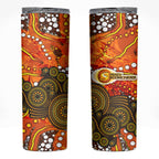 Perth Scorchers Skinny Tumbler Graffiti Urban Aboriginal Dot Abstract Design