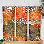 Perth Scorchers Skinny Tumbler Graffiti Urban Aboriginal Dot Abstract Design