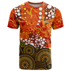 Perth Scorchers T Shirt Graffiti Urban Aboriginal Dot Abstract Design