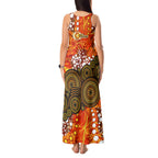 Perth Scorchers Tank Maxi Dress Graffiti Urban Aboriginal Dot Abstract Design