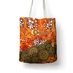Perth Scorchers Tote Bag Graffiti Urban Aboriginal Dot Abstract Design