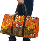 Perth Scorchers Travel Bag Graffiti Urban Aboriginal Dot Abstract Design
