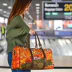 Perth Scorchers Travel Bag Graffiti Urban Aboriginal Dot Abstract Design