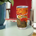 Perth Scorchers Tumbler Cup Graffiti Urban Aboriginal Dot Abstract Design