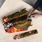 Perth Scorchers Umbrella Graffiti Urban Aboriginal Dot Abstract Design