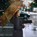 Perth Scorchers Umbrella Graffiti Urban Aboriginal Dot Abstract Design