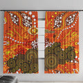 Perth Scorchers Window Curtain Graffiti Urban Aboriginal Dot Abstract Design