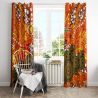 Perth Scorchers Window Curtain Graffiti Urban Aboriginal Dot Abstract Design
