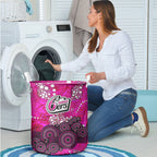 Sydney Sixers Laundry Basket Graffiti Urban Aboriginal Dot Abstract Design