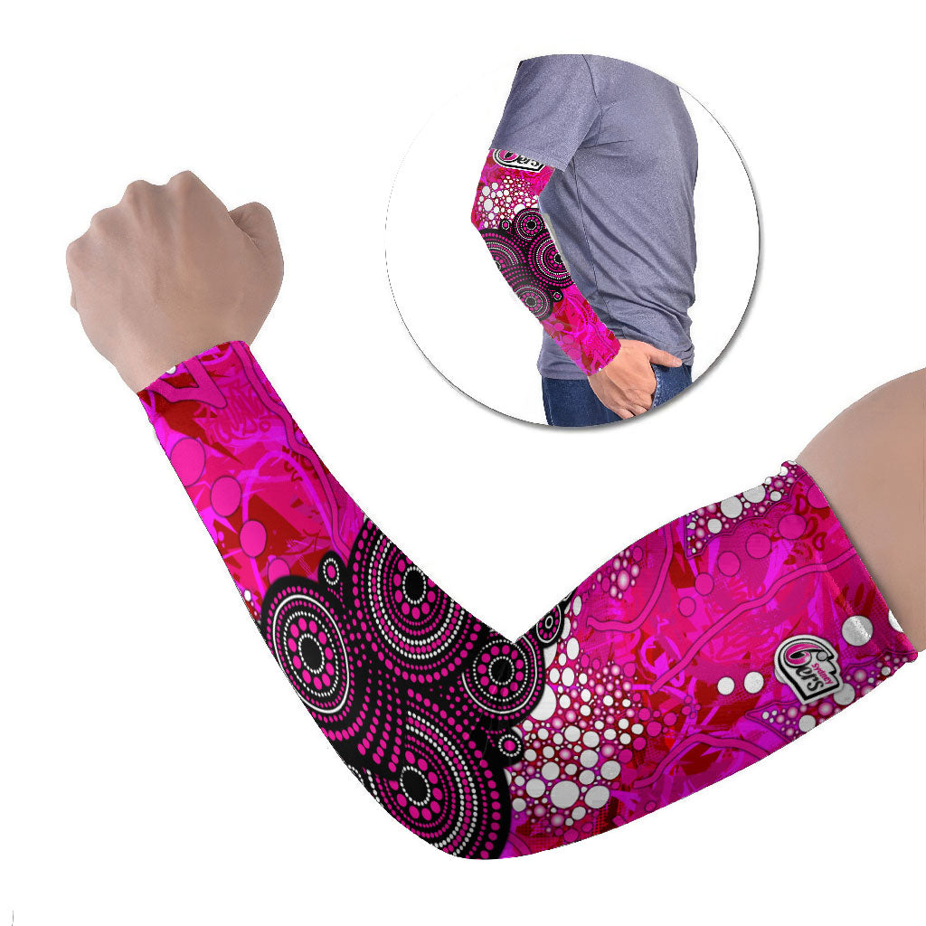 Sydney Sixers Arm Sleeves Graffiti Urban Aboriginal Dot Abstract Design