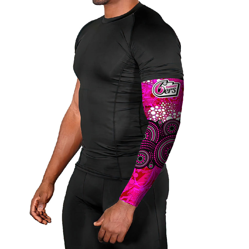 Sydney Sixers Arm Sleeves Graffiti Urban Aboriginal Dot Abstract Design