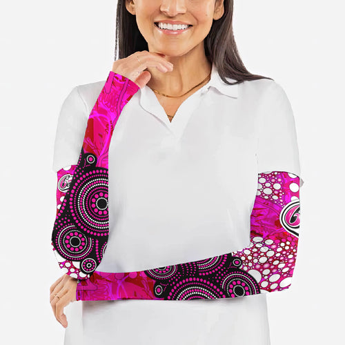 Sydney Sixers Arm Sleeves Graffiti Urban Aboriginal Dot Abstract Design