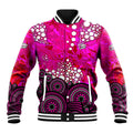 Sydney Sixers Baseball Jacket Graffiti Urban Aboriginal Dot Abstract Design