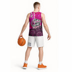 Sydney Sixers Basketball Jersey Graffiti Urban Aboriginal Dot Abstract Design