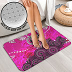 Sydney Sixers Bathroom Set Graffiti Urban Aboriginal Dot Abstract Design