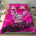 Sydney Sixers Bedding Set Graffiti Urban Aboriginal Dot Abstract Design