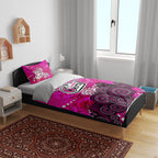 Sydney Sixers Bedding Set Graffiti Urban Aboriginal Dot Abstract Design