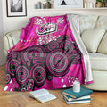 Sydney Sixers Blanket Graffiti Urban Aboriginal Dot Abstract Design