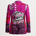 Sydney Sixers Blazer Graffiti Urban Aboriginal Dot Abstract Design