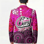 Sydney Sixers Blazer Graffiti Urban Aboriginal Dot Abstract Design