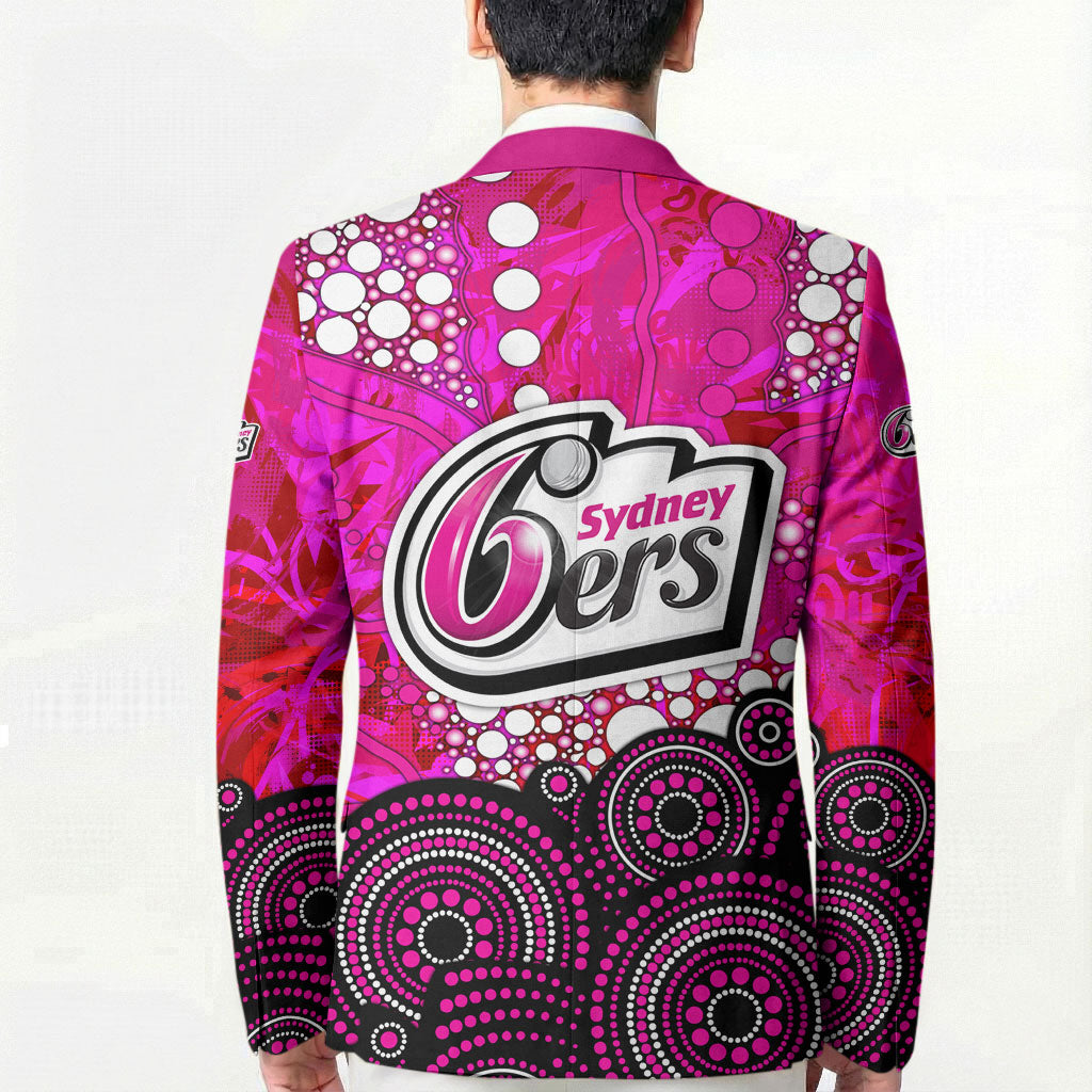 Sydney Sixers Blazer Graffiti Urban Aboriginal Dot Abstract Design