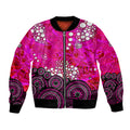 Sydney Sixers Bomber Jacket Graffiti Urban Aboriginal Dot Abstract Design