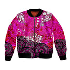 Sydney Sixers Bomber Jacket Graffiti Urban Aboriginal Dot Abstract Design