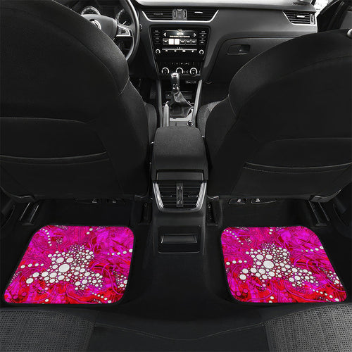 Sydney Sixers Car Mats Graffiti Urban Aboriginal Dot Abstract Design
