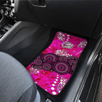 Sydney Sixers Car Mats Graffiti Urban Aboriginal Dot Abstract Design