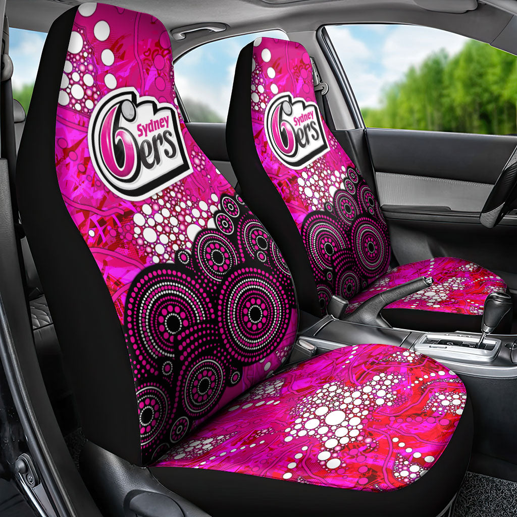 Sydney Sixers Car Seat Cover Graffiti Urban Aboriginal Dot Abstract Design