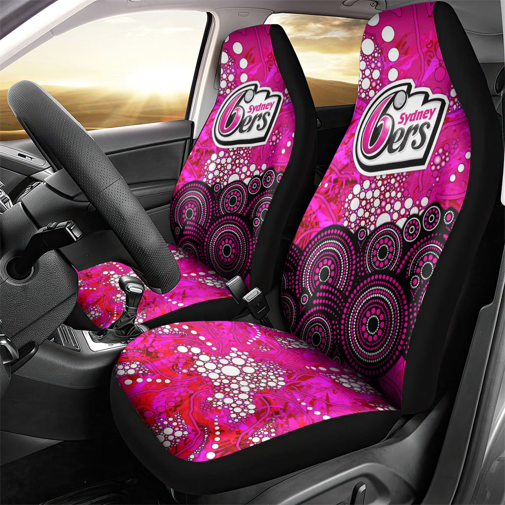 Sydney Sixers Car Seat Cover Graffiti Urban Aboriginal Dot Abstract Design